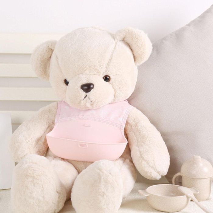 Babero Plegable Easy Rosa claro 6 Babero Plegable Easy Rosa claro 6