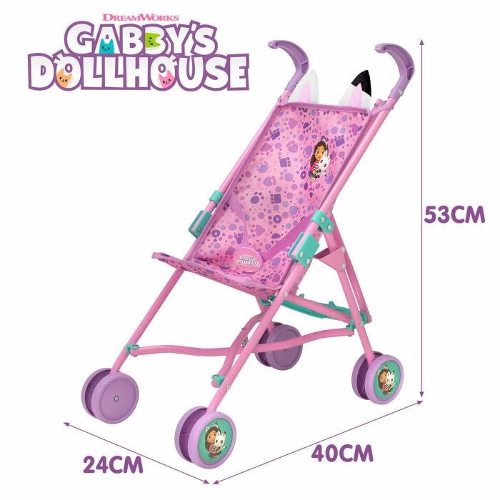 Carrito para Muñecas Gabby's Dollhouse (12 Unidades) 3 Carrito para Muñecas Gabby's Dollhouse (12 Unidades) 3