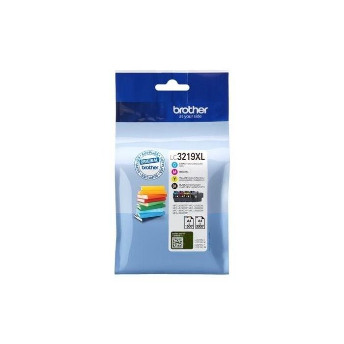 Brother Tinta Pack 4 Colores BK-C-M-Y para MFC-J5930DW, MFC-J6935DW, MFC-J5330DW, MFC-J5730DW, MFC-J6530DW, MFC-J6930DW