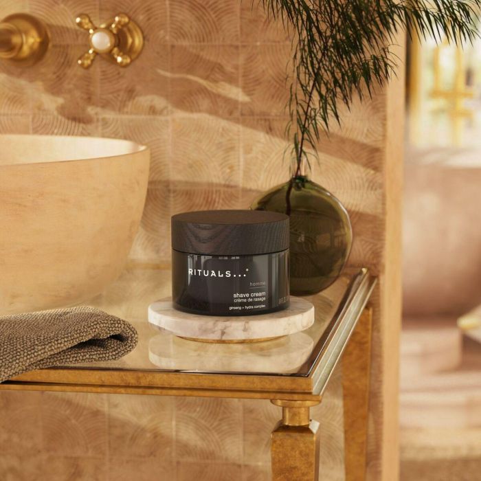 Rituals HOMME Crema de Afeitar 250ml - Afeitado Suave, Sin Irritaciones, Piel Hidratada y Calmada. Con Ginseng + Hydra y Bisabolol. 97% Natural. 5 Rituals HOMME Crema de Afeitar 250ml - Afeitado Suave, Sin Irritaciones, Piel Hidratada y Calmada. Con Ginseng + Hydra y Bisabolol. 97% Natural. 5