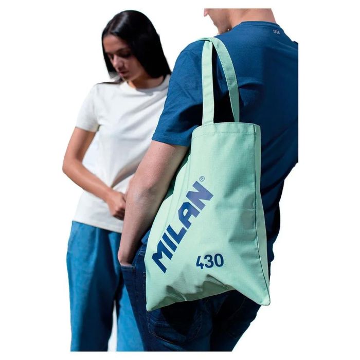 Milan Bolso De Mano Tote Bag Since 1918 Verde 1 Milan Bolso De Mano Tote Bag Since 1918 Verde 1