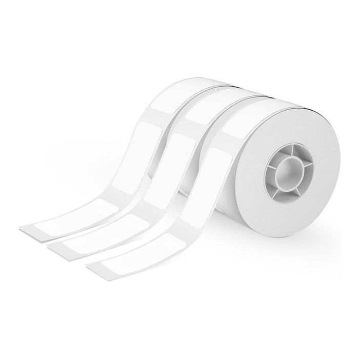 Edm 07796 Set 3 Recambios Papel Blanco Etiquetas Térmicas: 1 Rollo 12x30mm (210 uds), 1 Rollo 12x40mm (160 uds), 1 Rollo 14x50mm (130 uds) 0 Edm 07796 Set 3 Recambios Papel Blanco Etiquetas Térmicas: 1 Rollo 12x30mm (210 uds), 1 Rollo 12x40mm (160 uds), 1 Rollo 14x50mm (130 uds) 0