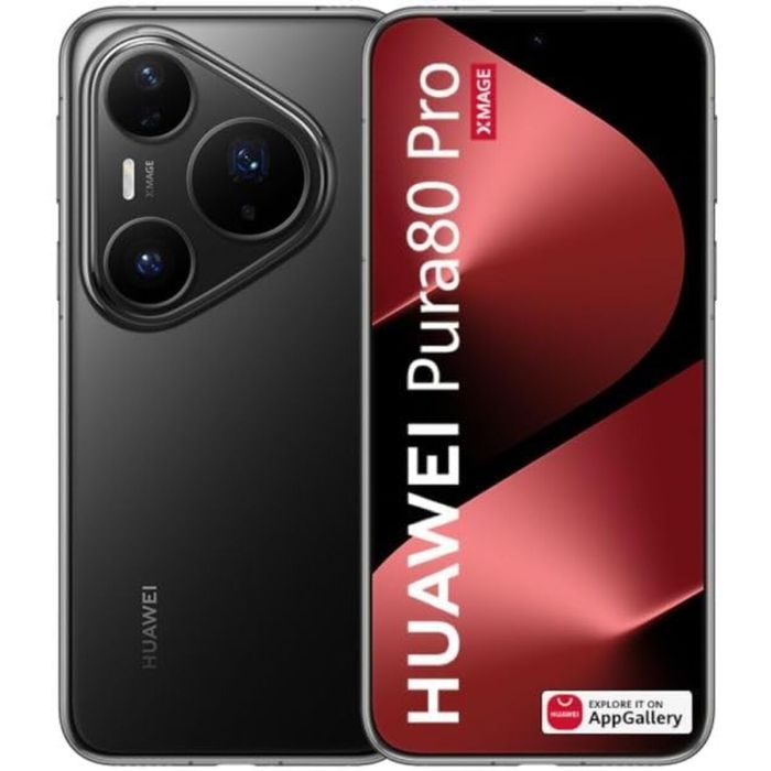 Smartphone Huawei Pura 80 Pro 5G 6,8" Octa Core 12 GB RAM 512 GB Negro 5 Smartphone Huawei Pura 80 Pro 5G 6,8" Octa Core 12 GB RAM 512 GB Negro 5