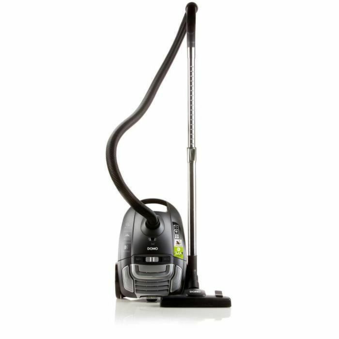 Domo DO7285S Aspiradora con Bolsa, 700W, 69 dB, Clase Energética A, Eficiencia Suelo Duro A, Filtración A, 3L, Gris 3