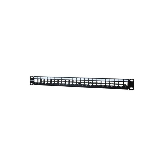 Patch Panel Phasak PA 3424/ 24 Puertos/ Cat.6/ Altura 1U/ Gestión de Cable/ Conectores RJ45 UTP No Incluidos Patch Panel Phasak PA 3424/ 24 Puertos/ Cat.6/ Altura 1U/ Gestión de Cable/ Conectores RJ45 UTP No Incluidos