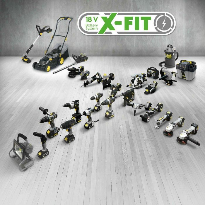 Fartools 216001 Taladro Percutor Inalámbrico XF-IMPACT 18V, 2 Baterías 3.0Ah, Cargador, 40 Nm, Portabrocas 13mm 1 Fartools 216001 Taladro Percutor Inalámbrico XF-IMPACT 18V, 2 Baterías 3.0Ah, Cargador, 40 Nm, Portabrocas 13mm 1