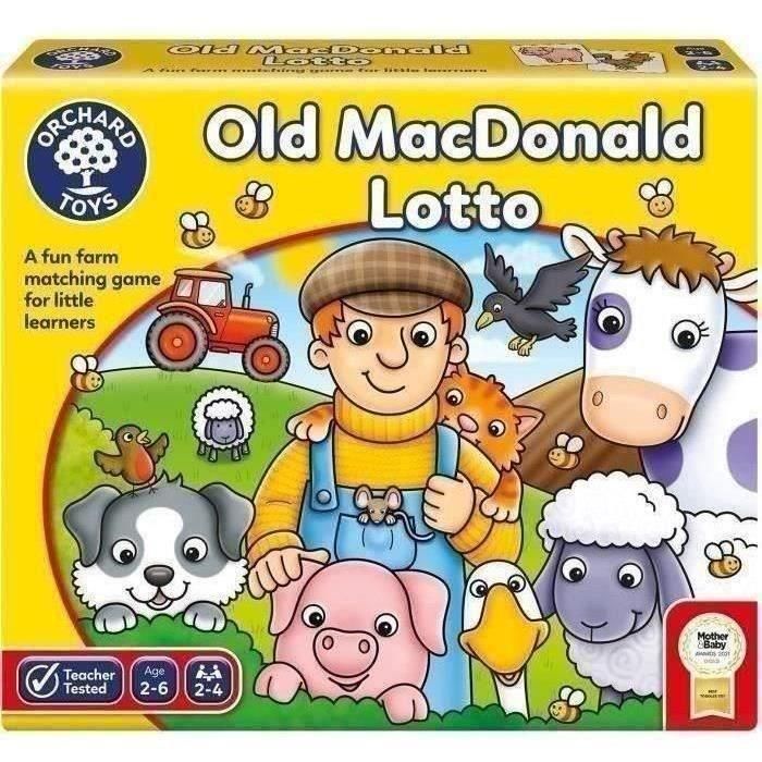Old MacDonald Lotto - Juego de notas - ORCHARD Old MacDonald Lotto - Juego de notas - ORCHARD