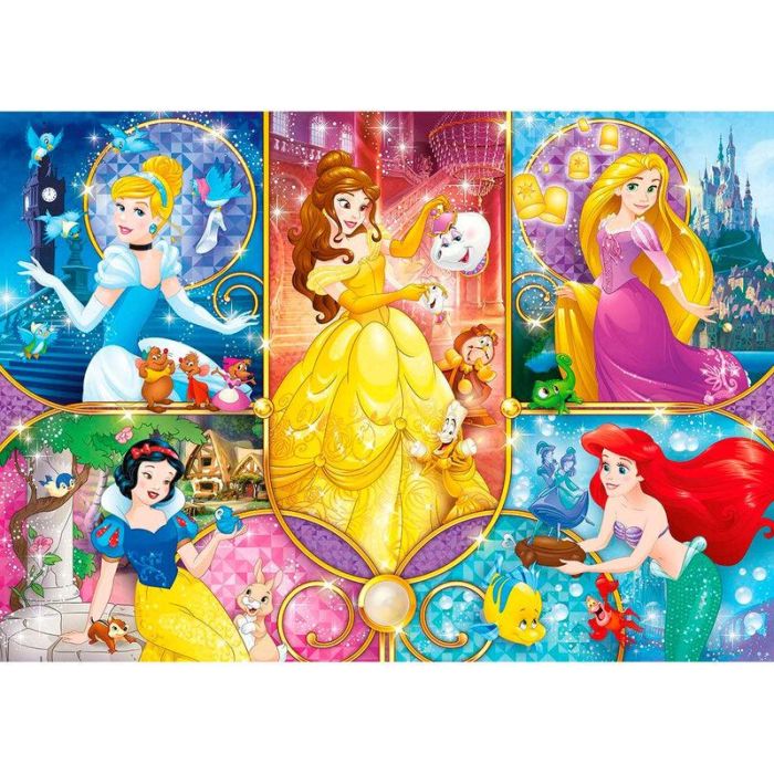 Disney Puzzle Brilliant Princesas Disney 104 piezas