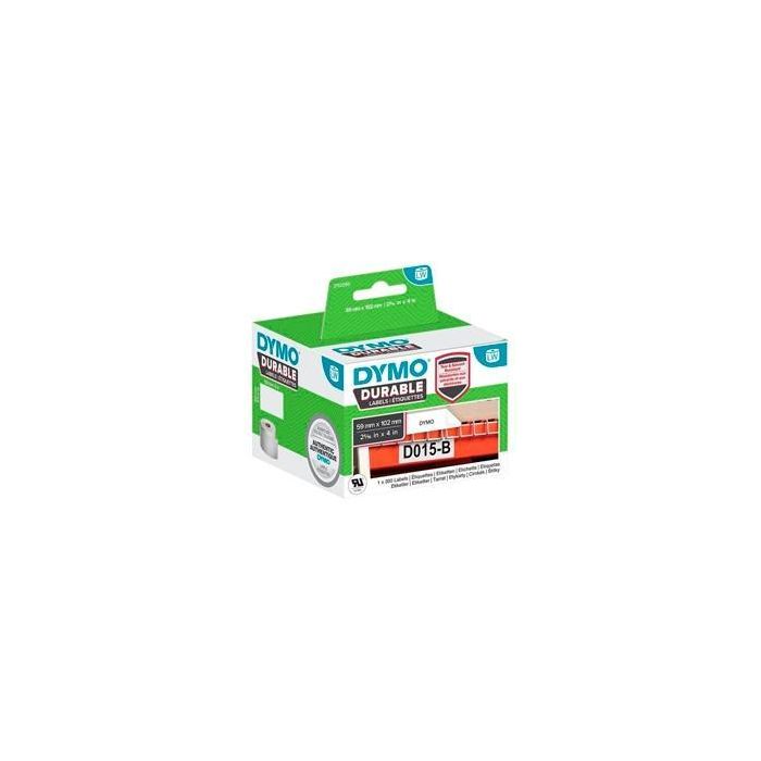 Dymo Cinta Adhesiva Durable Labelwriter Labels 102x59 mm Negro Sobre Fondo Blanco Dymo Cinta Adhesiva Durable Labelwriter Labels 102x59 mm Negro Sobre Fondo Blanco