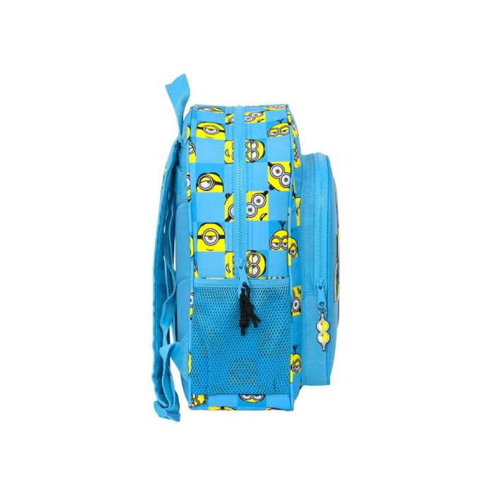 Cartera Escolar Safta Minions Minionstatic Mochila Junior Adaptable A Carro 320x120x380 mm 2