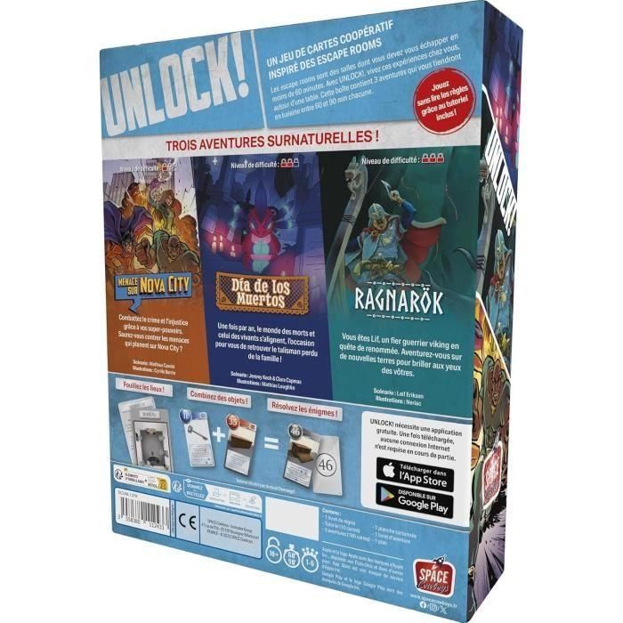 Asmodee ACD1726503803852 ¡Desbloquea! Aventuras arriesgadas 2