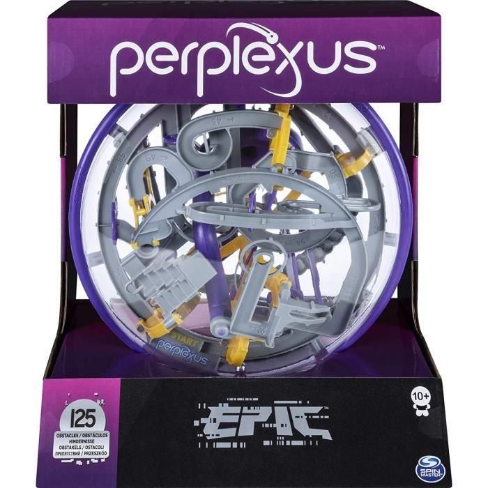PERPLEXUS - Epic - Laberinto de juguete híbrido 3D - 6053141 - Perplexus ball to spin - Puzzle game PERPLEXUS - Epic - Laberinto de juguete híbrido 3D - 6053141 - Perplexus ball to spin - Puzzle game
