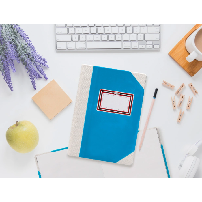 Fernandes Libro Cartone Cosido DIN A4+ Liso 100 gr Azul 50 Hojas 8 Fernandes Libro Cartone Cosido DIN A4+ Liso 100 gr Azul 50 Hojas 8