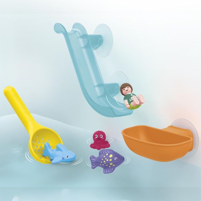 Playmobil 71689 Diversión en la Pesca con Animales Junior para Bebés de 12 Meses en Adelante 2