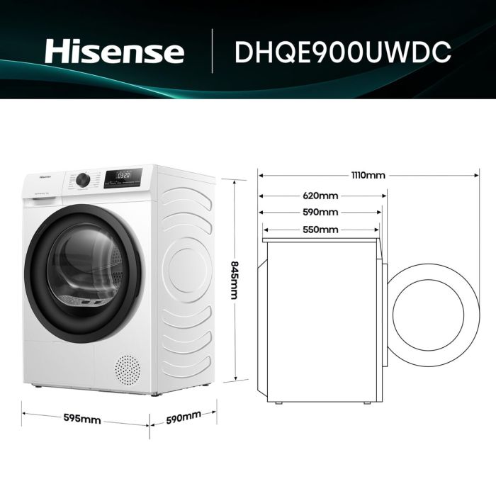 Secadora de condensación Hisense 2 Secadora de condensación Hisense 2
