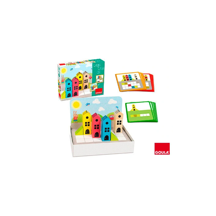 Goula Juego Didáctico Logic City 0 Goula Juego Didáctico Logic City 0