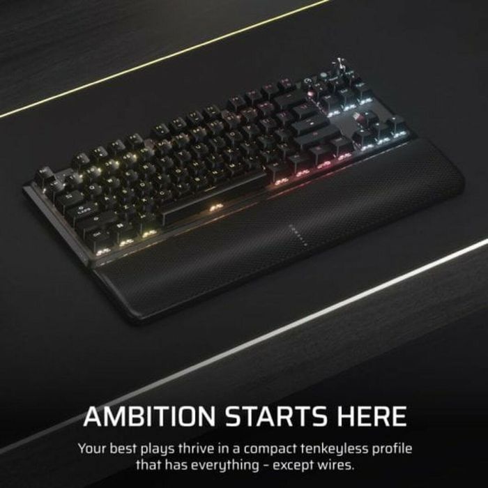 Teclado Inalámbrico Corsair Negro Qwerty Español 7