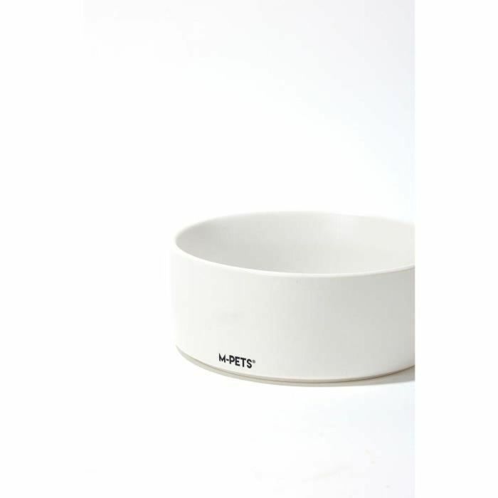 M Pets Cuenco Cerámica con Soporte Bambú 2x350ml OPERA Blanco MPE6953182749363 1 M Pets Cuenco Cerámica con Soporte Bambú 2x350ml OPERA Blanco MPE6953182749363 1