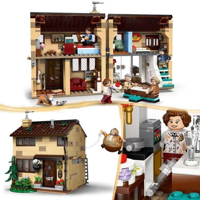 LEGO 76451 Harry Potter Privet Drive: Visita de la tía Marge - Juego de Construcción para Niños 8+ años 2