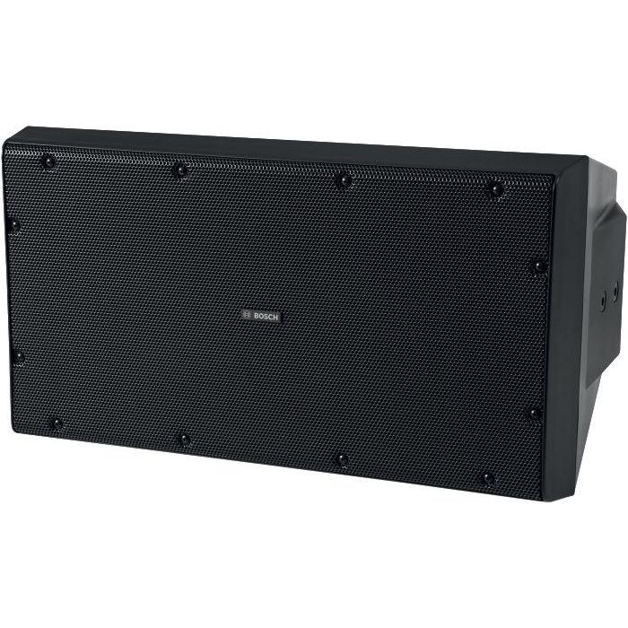 Bosch Armario Subwoofer doble 2x10" para Exterior, 400W de Potencia, Woofer de Alta Incursión, Negro, IP54/IP65