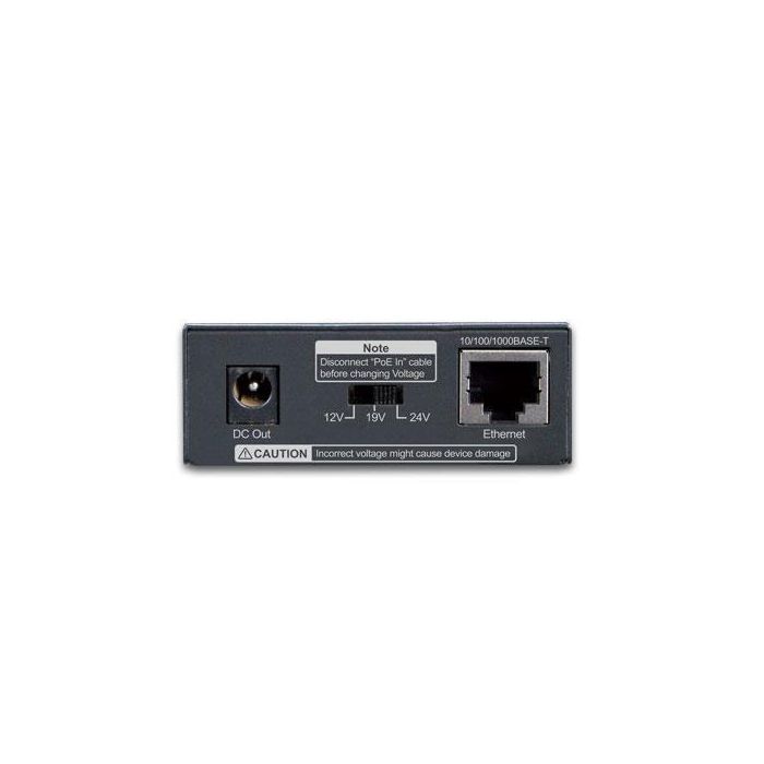 Planet POE-172S Splitter Ultra PoE Gigabit 12V/19V/24V - IEEE 802.3bt/at/af para cámaras PTZ, Thin Client, AIO PC 3 Planet POE-172S Splitter Ultra PoE Gigabit 12V/19V/24V - IEEE 802.3bt/at/af para cámaras PTZ, Thin Client, AIO PC 3