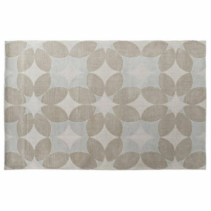 Alfombra Moderno DKD Home Decor Beige 290 x 0.9 x 200 cm Alfombra Moderno DKD Home Decor Beige 290 x 0.9 x 200 cm