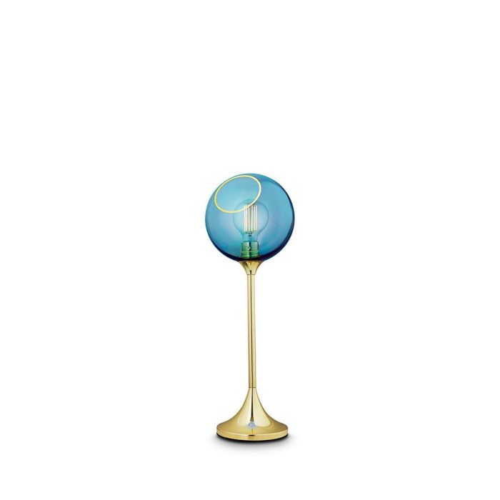 Ballroom Blue Sky Lámpara de Mesa E27 Sin Bombilla