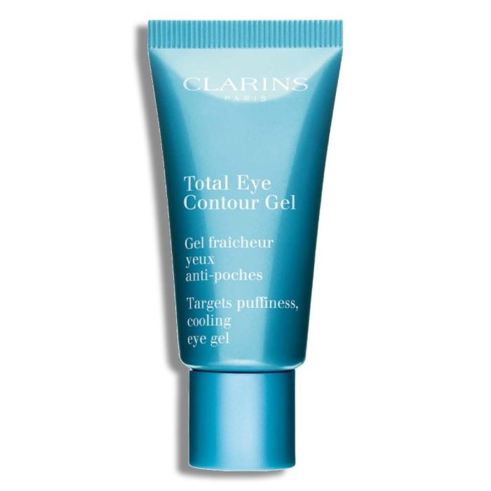 Clarins Total Eye Contour Gel para Contorno de Ojos con Cafeína: Reduce Bolsas y Ojeras, Efecto Antifatiga e Hidratante, 20 mL Clarins Total Eye Contour Gel para Contorno de Ojos con Cafeína: Reduce Bolsas y Ojeras, Efecto Antifatiga e Hidratante, 20 mL