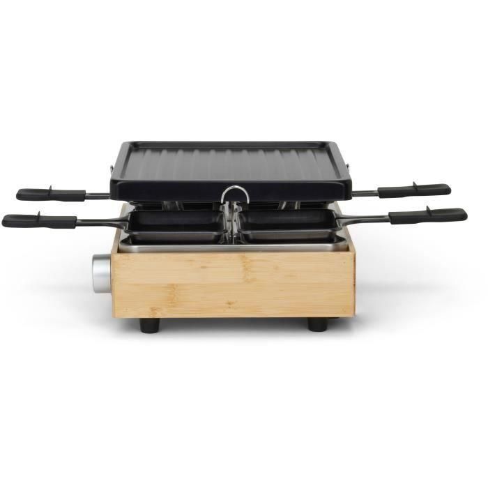Raclette para 4 personas - LIVOO - DOC311 - 800W - 4 personas - Bandeja grill antiadherente extraíble - Termostato regulable 3 Raclette para 4 personas - LIVOO - DOC311 - 800W - 4 personas - Bandeja grill antiadherente extraíble - Termostato regulable 3