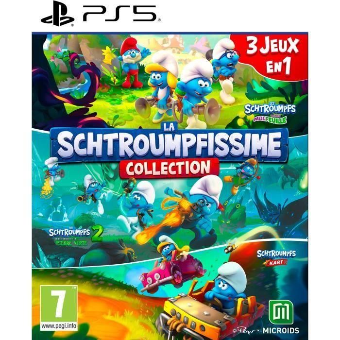 Microids MIC1751693079519 La colección de los Pitufos (3 juegos en 1) - Juego para PlayStation 5