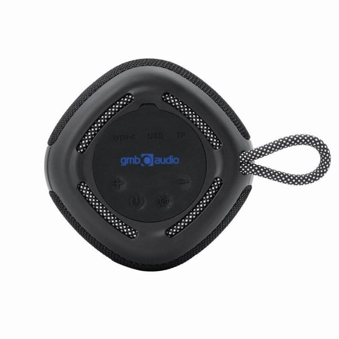Altavoz Bluetooth GEMBIRD SPK-BT-LED-03-BK Negro 5 W