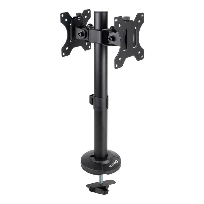 TOOQ SOPORTE MESA 2 PANTALLAS GIRA INCLI 17-32 NEGRO 0 TOOQ SOPORTE MESA 2 PANTALLAS GIRA INCLI 17-32 NEGRO 0