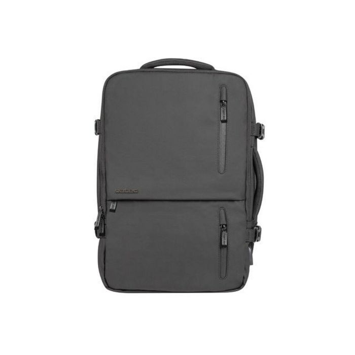 NATEC NTO-2116 Mochila de excursión Negra, fabricada en Poliéster, con 10 bolsillos y 44 cm de alto 1 NATEC NTO-2116 Mochila de excursión Negra, fabricada en Poliéster, con 10 bolsillos y 44 cm de alto 1
