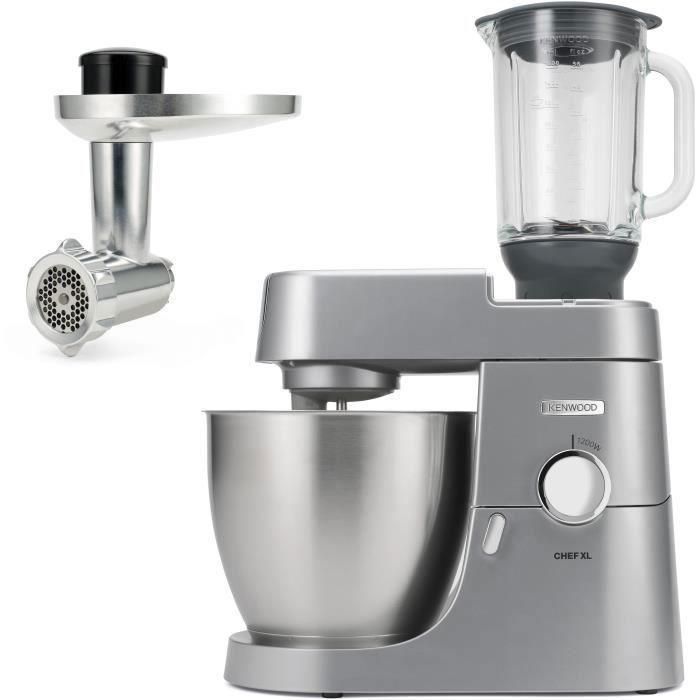 KENWOOD KVL4170S Chef XL 6.7L Blender Pastry Robot + Metal Chopper - Color plateado 1 KENWOOD KVL4170S Chef XL 6.7L Blender Pastry Robot + Metal Chopper - Color plateado 1