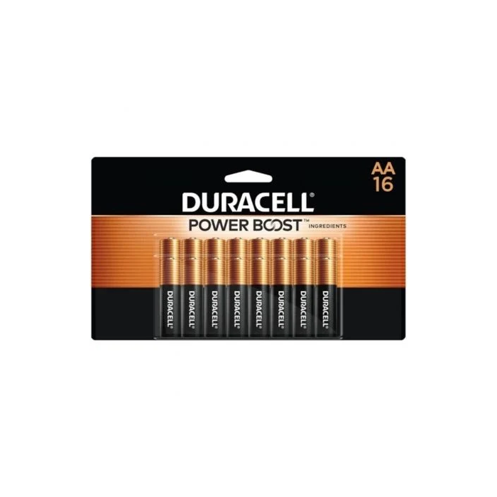 Duracell Pack 16 Pilas AA LR6 Plus Power Boost Alcalinas 1.5V DPBLR6B16
