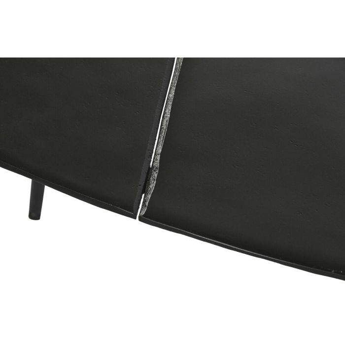 Mesita Auxiliar Moderno DKD Home Decor Negro Dorado 45 x 40 x 78 cm (2 Unidades) 1 Mesita Auxiliar Moderno DKD Home Decor Negro Dorado 45 x 40 x 78 cm (2 Unidades) 1