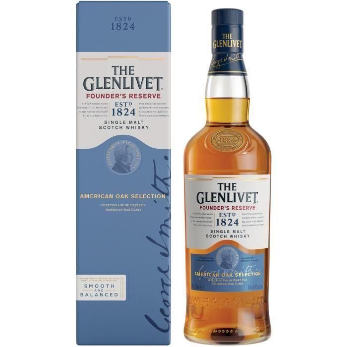 Glenlivet fundador reserva 70cl 40 °