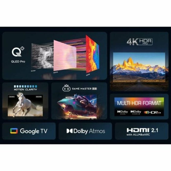 Smart TV TCL 50C655 50 50" 4K Ultra HD LED HDR D-LED QLED 5