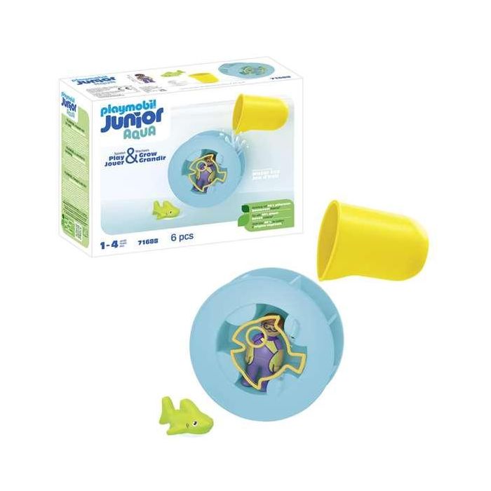 Rueda De Agua Con Bebé Tiburón Junior 71688 Playmobil 2