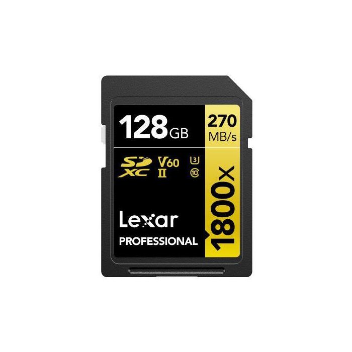Lexar Memory Card 128 GB Sdxc Uhs-Ii Class 10