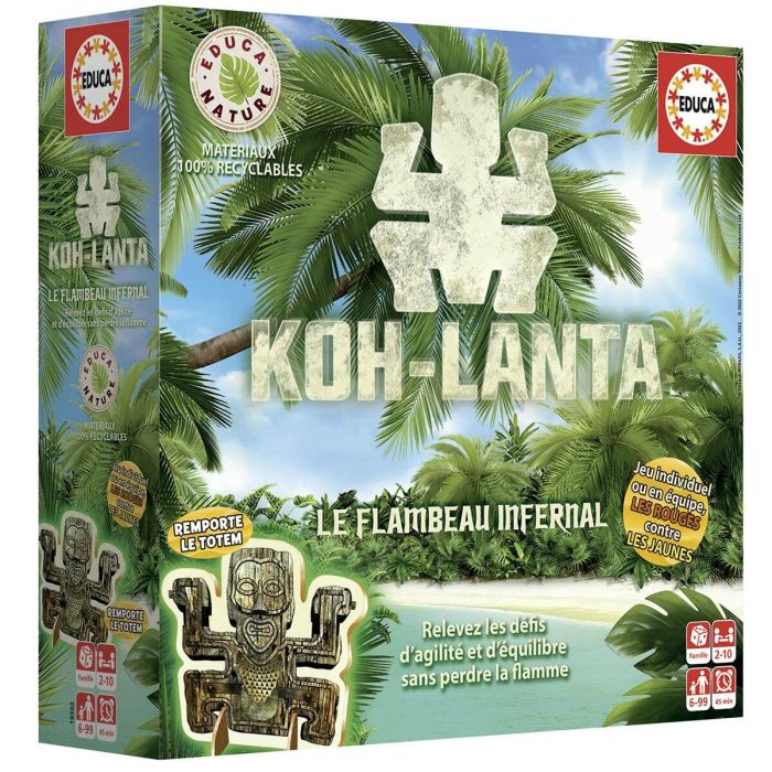 Koh Lanta - Juego de mesa - EDUCA