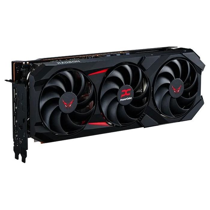 PowerColor RX 9070 XT Red Devil OC Tarjeta Gráfica 16GB GDDR6 3 Ventiladores 2
