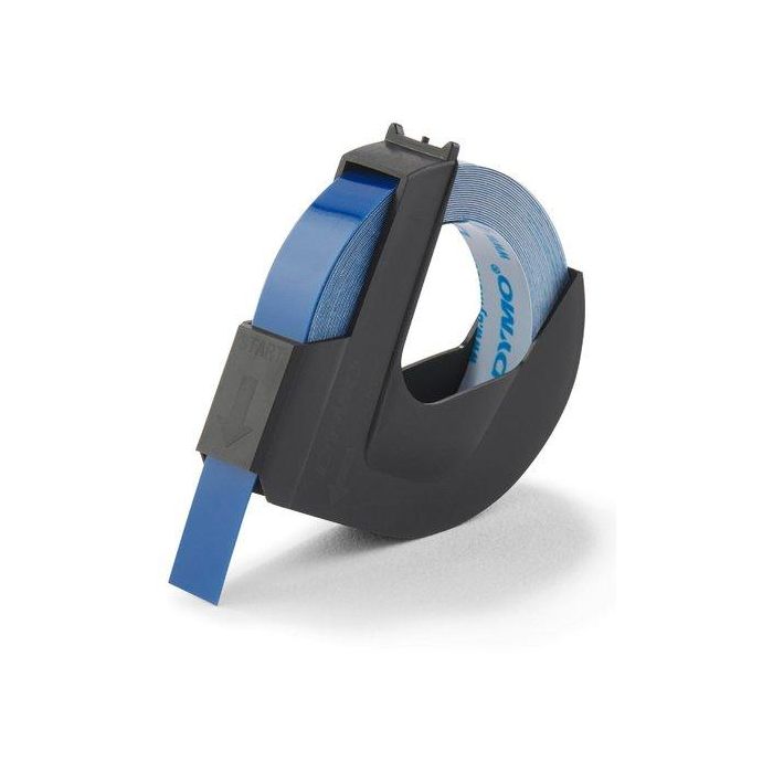 Cinta De Rotular Dymo Tradicional 3M 9Mm Azul (520106)