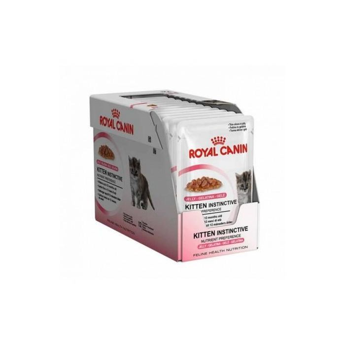 Royal Canin Kitten Gelatina para Gatos Jovenes - 12 Paquetes de 85 gr Royal Canin Kitten Gelatina para Gatos Jovenes - 12 Paquetes de 85 gr