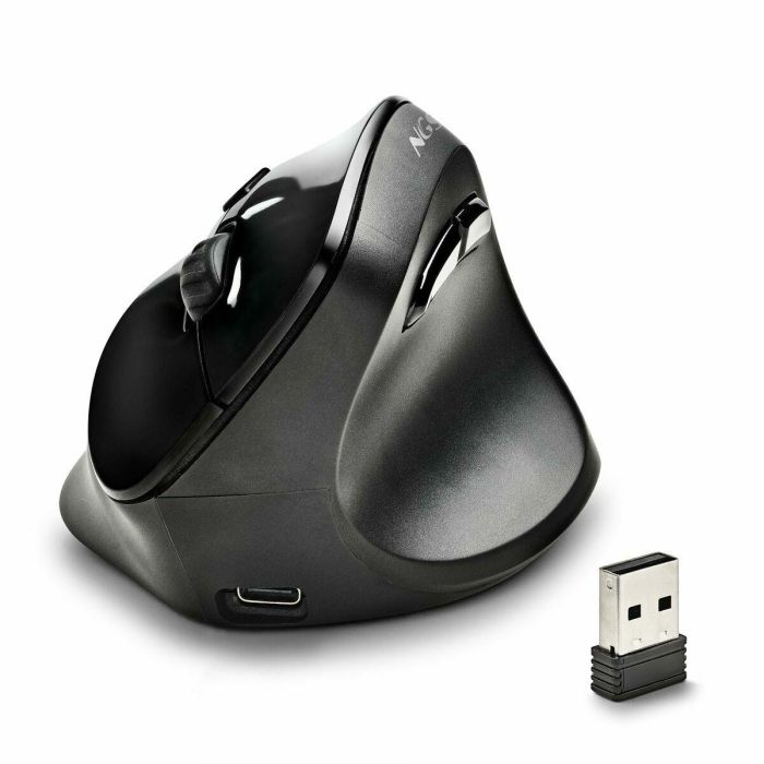 Ratón Ergonómico Inalámbrico NGS EVO Moksha/ Batería recargable/ Hasta 2400 DPI 18 Ratón Ergonómico Inalámbrico NGS EVO Moksha/ Batería recargable/ Hasta 2400 DPI 18