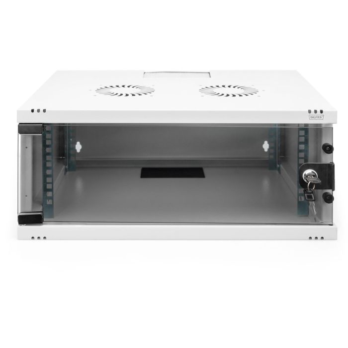 DIGITUS Wandgehäuse SOHO 4HE 241x540x400 mm grau unm. 1 DIGITUS Wandgehäuse SOHO 4HE 241x540x400 mm grau unm. 1