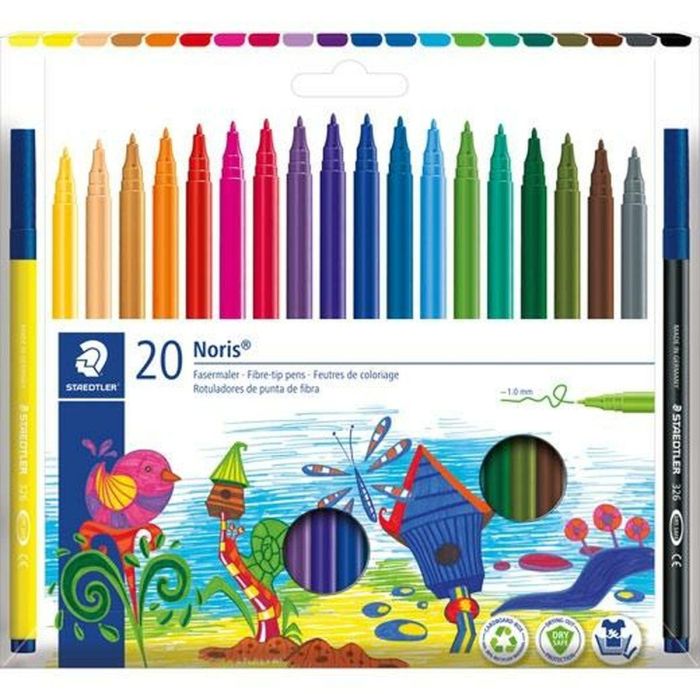 Set de Rotuladores Staedtler Noris 326 Multicolor (5 Unidades) 1 Set de Rotuladores Staedtler Noris 326 Multicolor (5 Unidades) 1