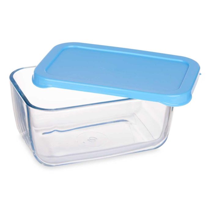 Fiambrera Snow Box Tapa Azul 790Ml Pasabahce 16X7CM (12 Unidades) 2 Fiambrera Snow Box Tapa Azul 790Ml Pasabahce 16X7CM (12 Unidades) 2