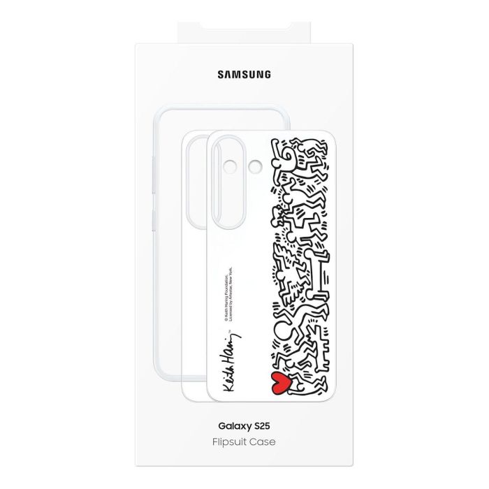 Samsung EF-MS931 Funda para Galaxy S25, Blanco Multicolor 7