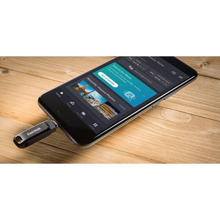 Sandisk Ultra Dual Drive Go 256 GB USB Type-A / Type-C 3.2 Gen 1 Negro SDDDC3-256G-G46 7